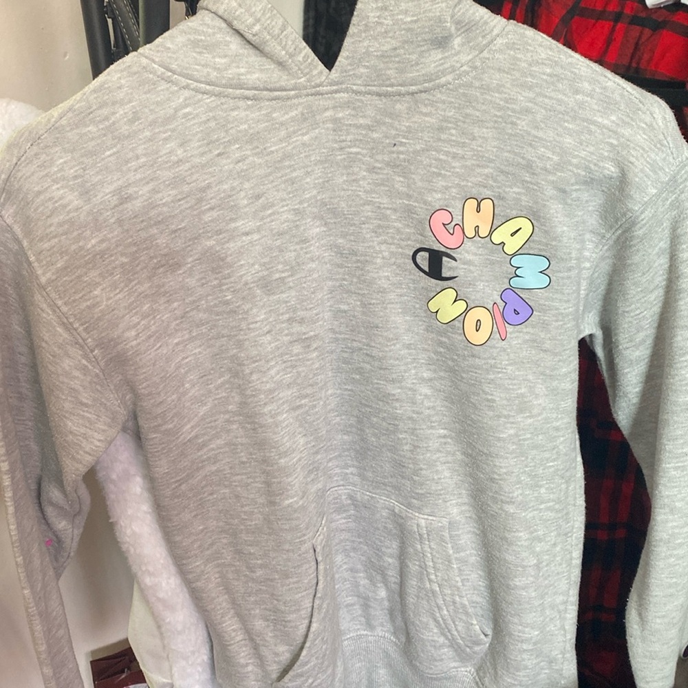 Champion Girls big bubble fleece hoodie